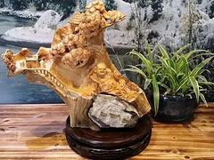 木宇軒根雕擺件 匠心獨運，自然與藝術的完美融合